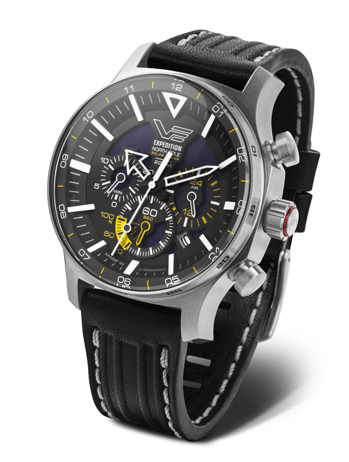 Vostok Europe 595A732-LSG Expedition North Pole Polar Poppy Solaruhr 47 mm