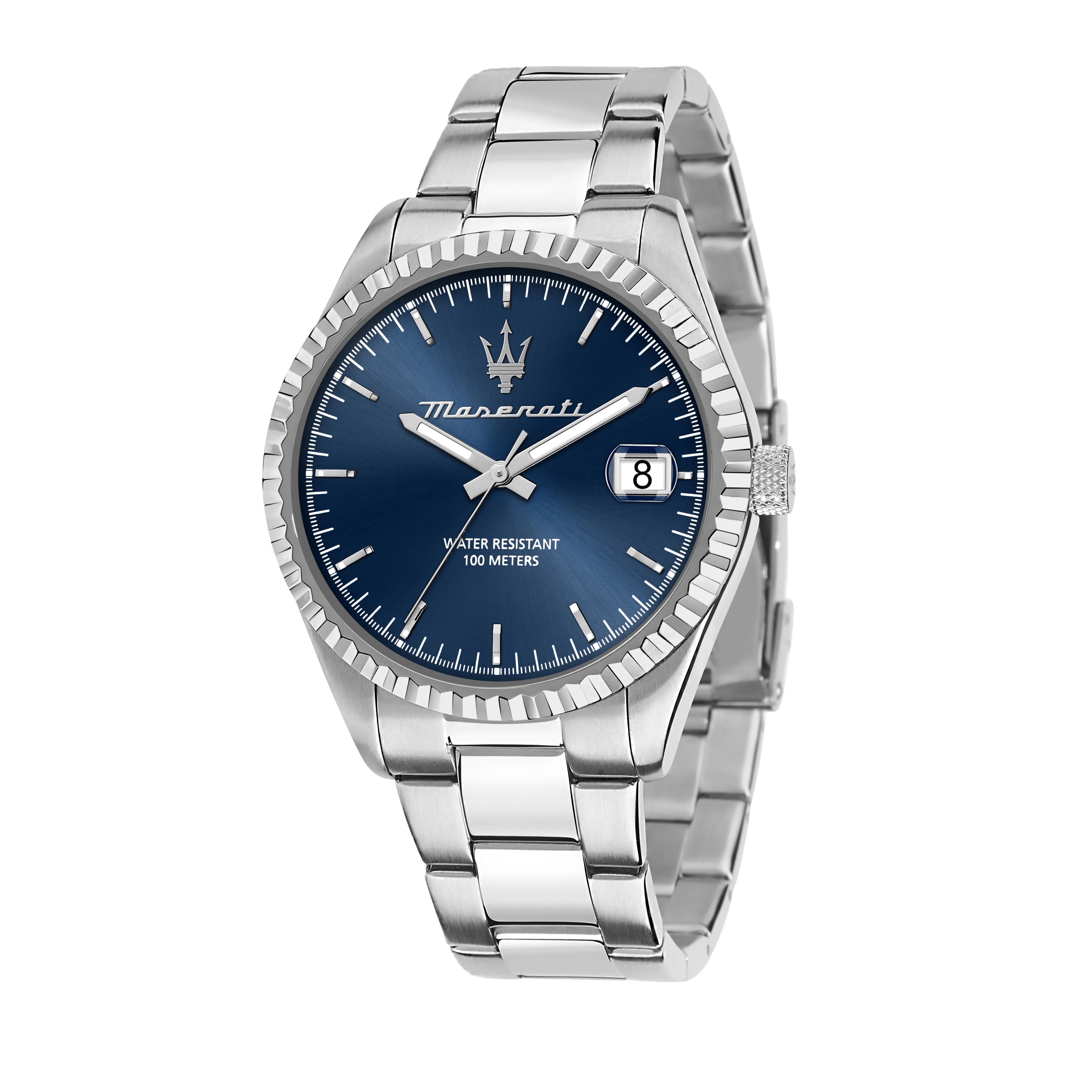 Maserati Competizione Herrenuhr R8853100029 Edelstahlband 43 mm Maserati Competizione Herrenuhr R8853100029 Edelstahlband 43 mm