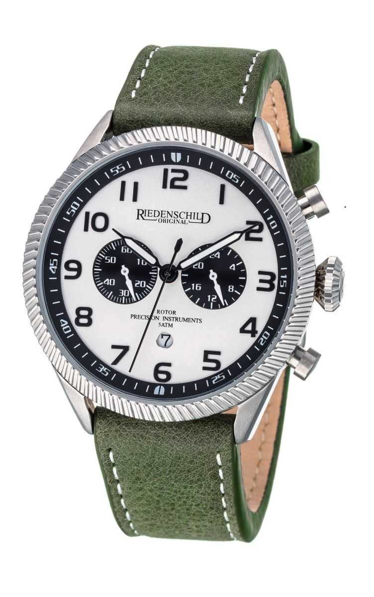 Riedenschild RS6000-04 Herren Chronograph Lederband 45 mm