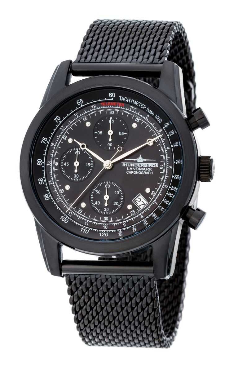 Thunderbirds Landmark Chronograph TB1000-03 - Milanaiseband - 40 mm