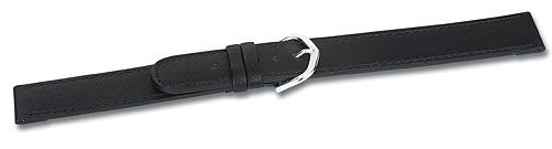 Eichmüller 524 XXL Lederband Uhrenarmband 12,14,16,18 oder 20 mm schwarz Dornschliesse