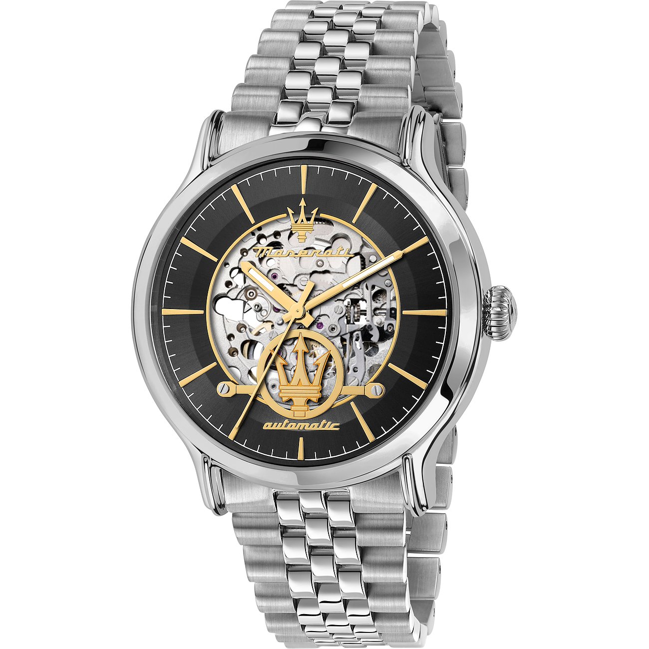 Maserati Epoca Automatikuhr R8823118015 Edelstahlband 42 mm Maserati Epoca Automatikuhr R8823118015 Edelstahlband 42 mm