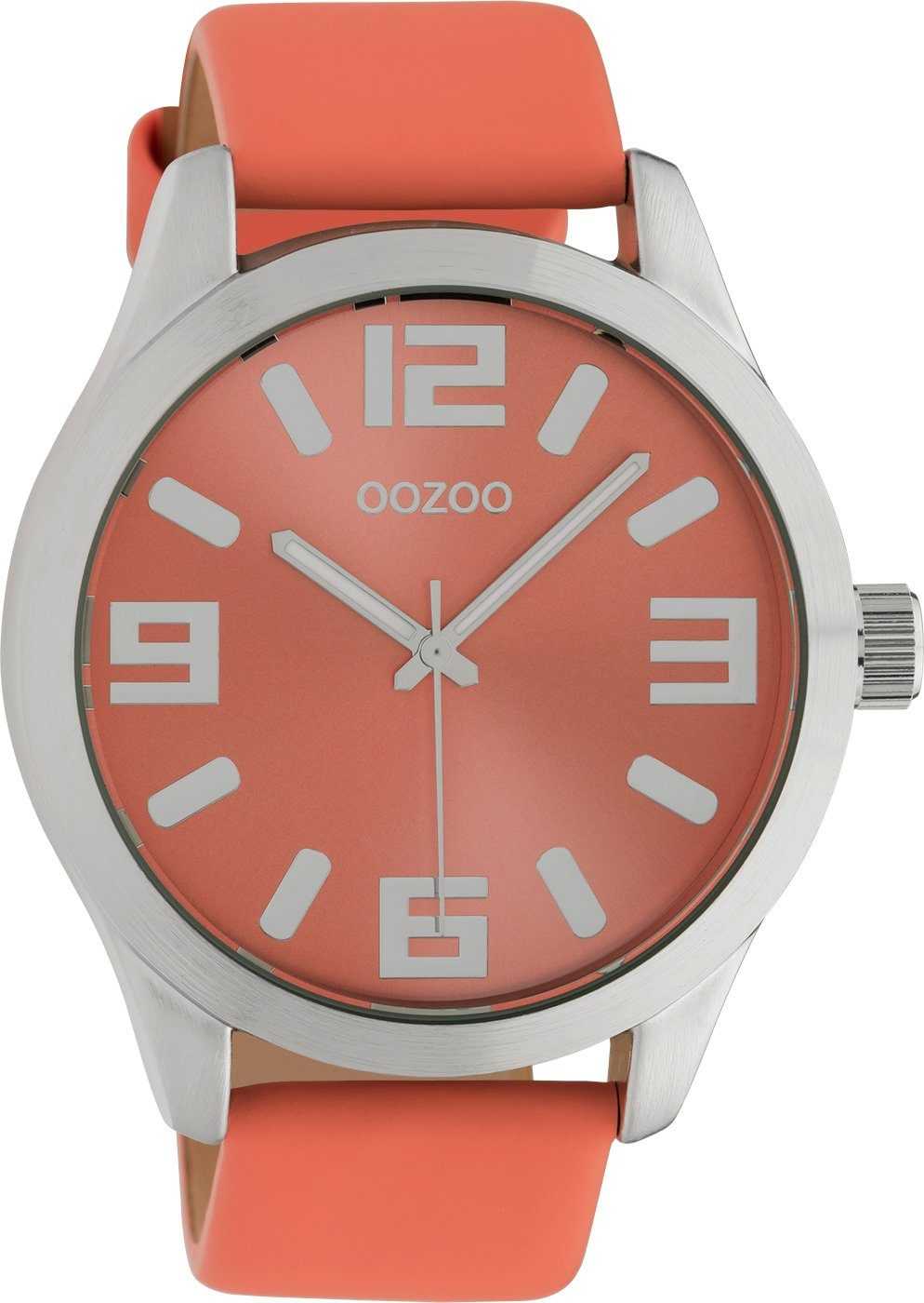 C10675i3cjt1QiDzzi0 Oozoo Classic Color Line XL Armbanduhr C10675 Apricot Lederband 47 mm