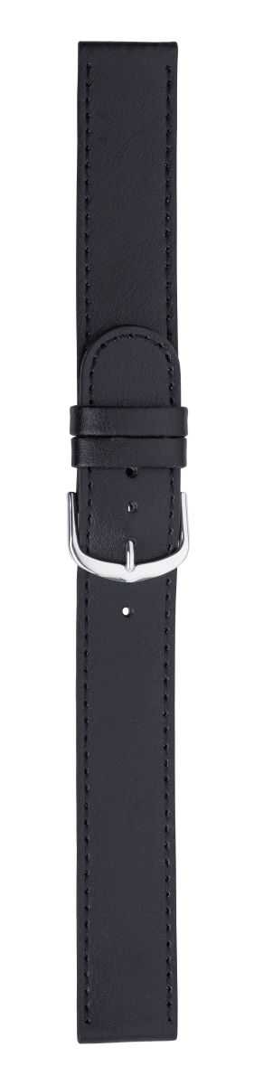 Eichmüller 524 XXL Lederband Uhrenarmband 12,14,16,18 oder 20 mm schwarz Dornschliessec