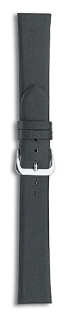 Eichmüller 292 Lederband Uhrenarmband 10,12,14,16,18 oder 20 mm glatt grau