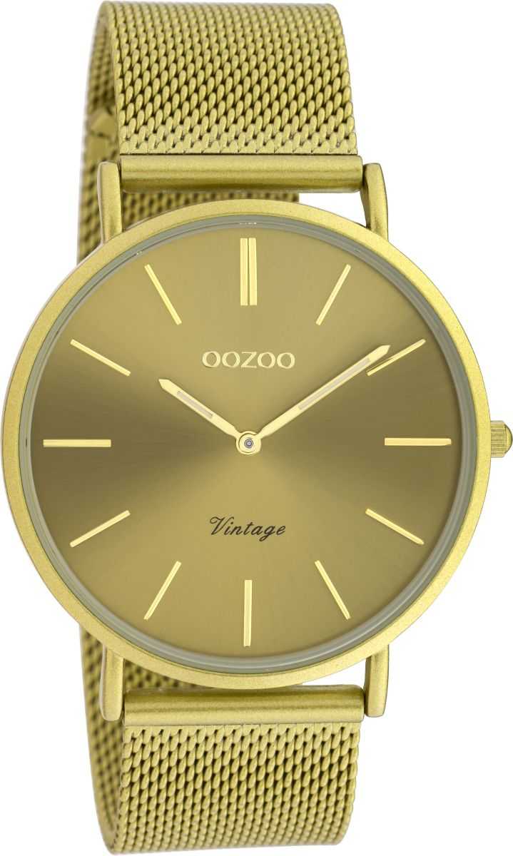 C20000 Oozoo Vintage Damenuhr C20000 Golden Sun Milanaiseband 40 mm