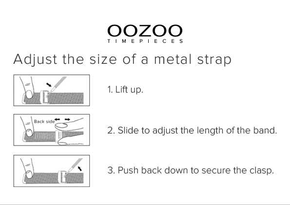 OOZOO-Adjust-the-size-of-a-metal-strap5af954b60a2c0