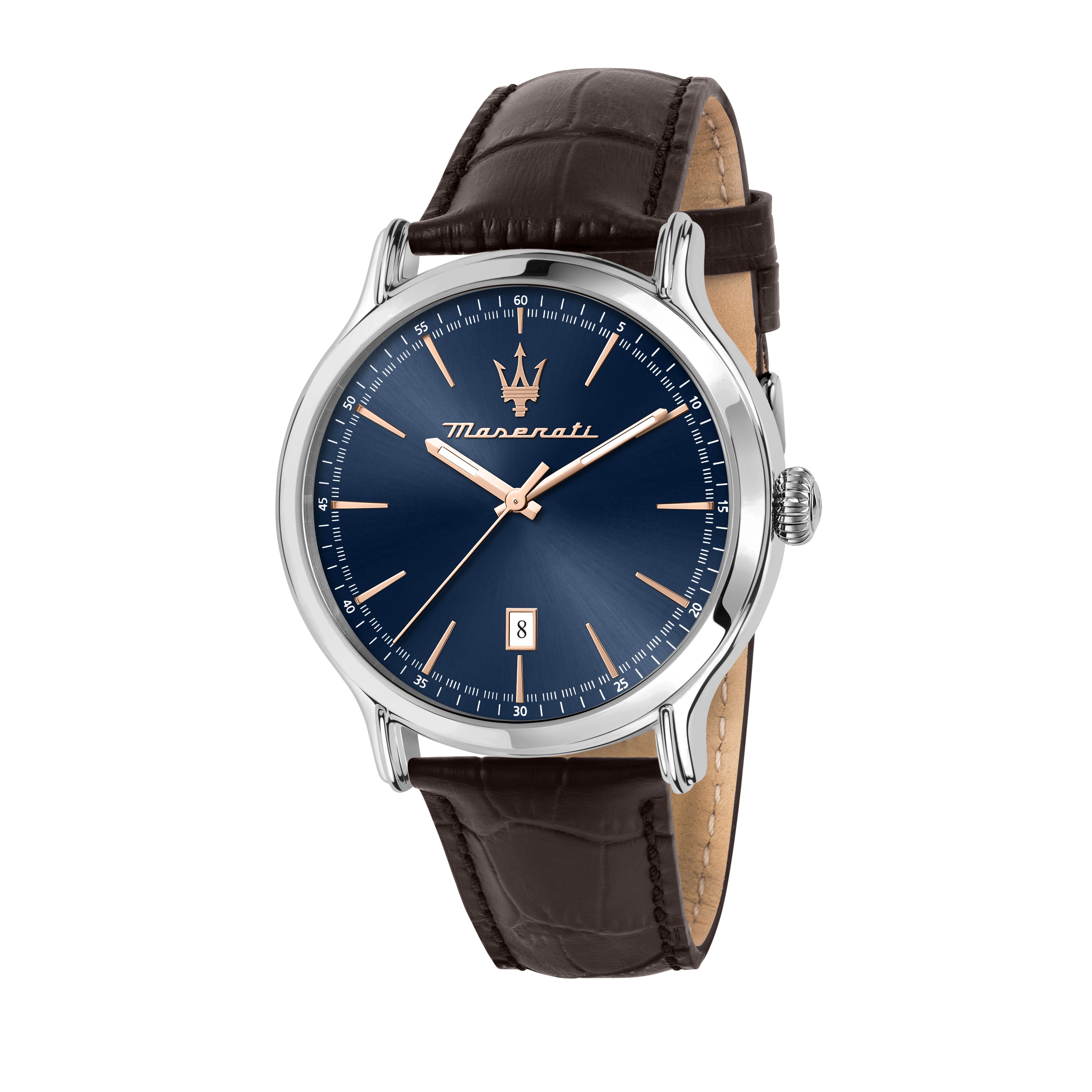 Maserati Epoca Herrenuhr R8851118016 Lederband Braun 42 mm Maserati Epoca Herrenuhr R8851118016 Lederband Braun 42 mm