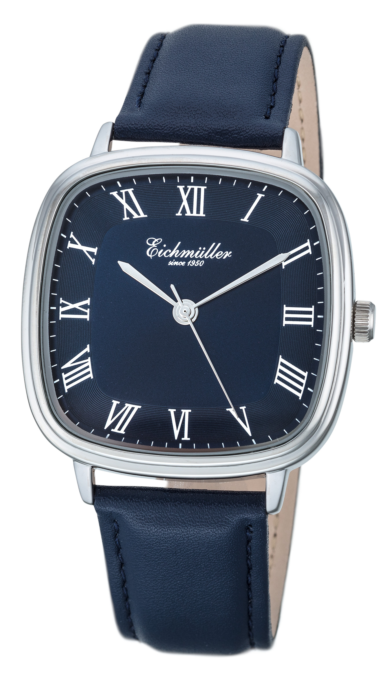 Eichmüller Klassische Herrenuhr RE1144 Blau 39 mm