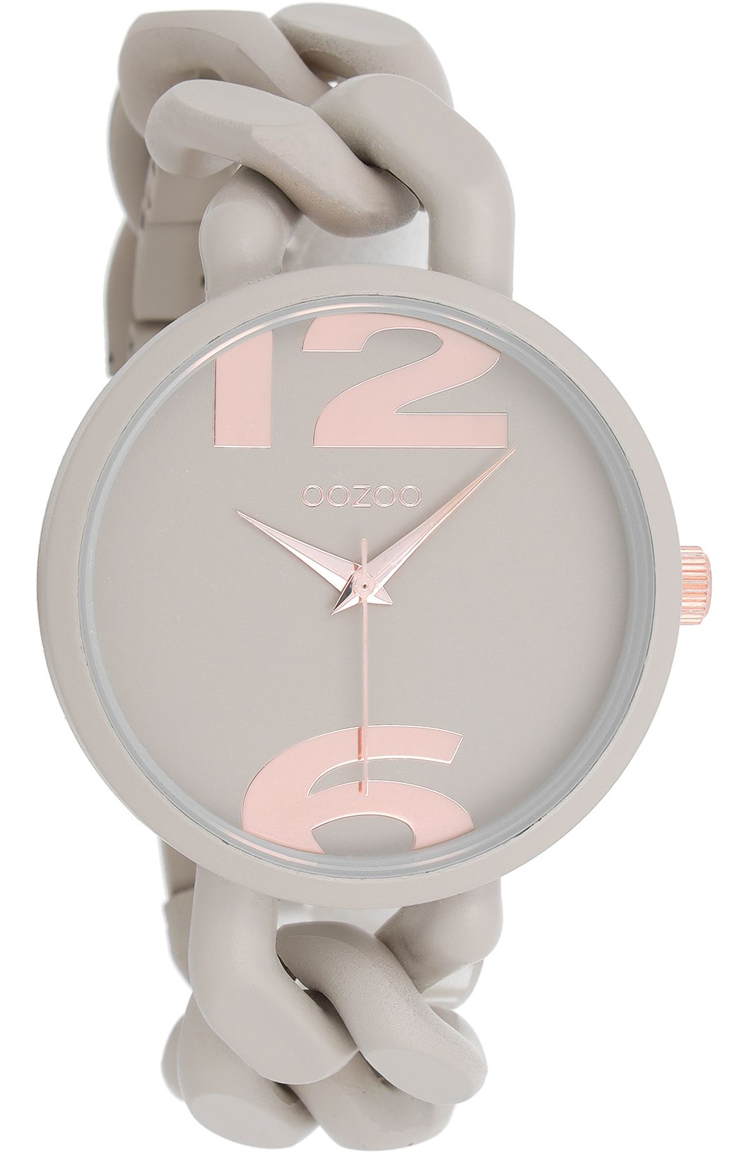 Oozoo Damenuhr C11265 Taupe Kettenband 40 mm