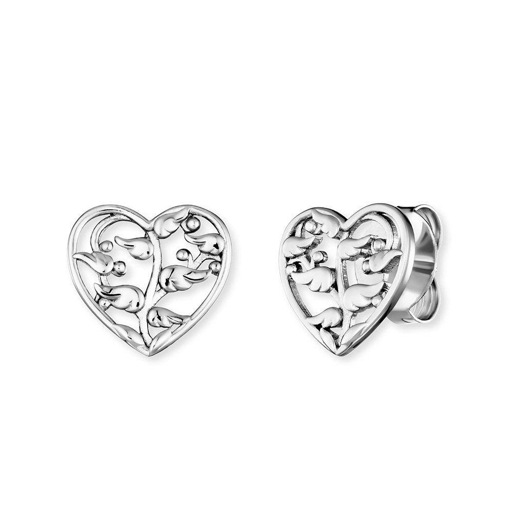 Engelsrufer Ohrringe Ohrstecker "Flügelbaum" 925er Silber 12 mm