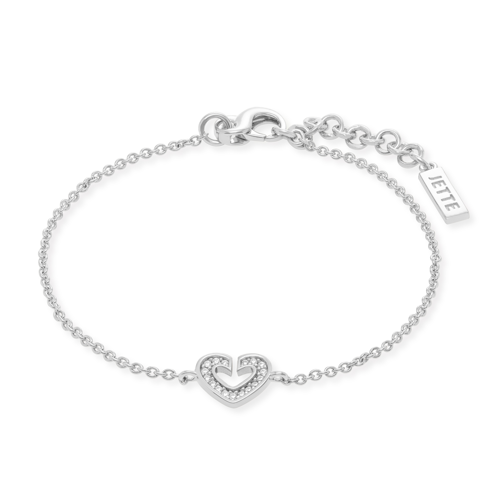 JETTE Sacred Heart 88494598 Armband für Damen Silber JETTE Sacred Heart 88494598 Armband für Damen Silber