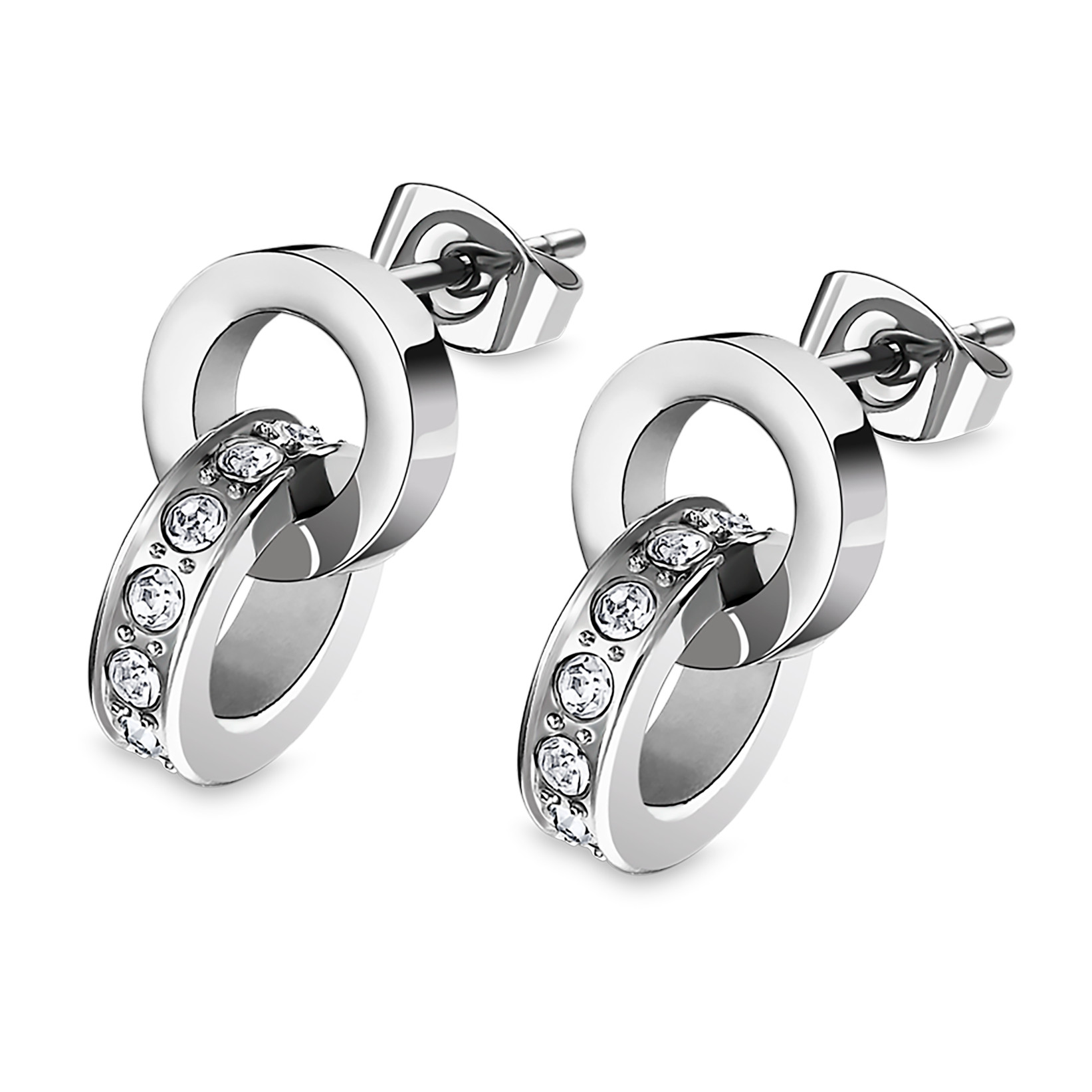 Lotus Style LS1981-4/1 Ohrstecker Ohrringe Bliss Zirkonia 10x15 mm