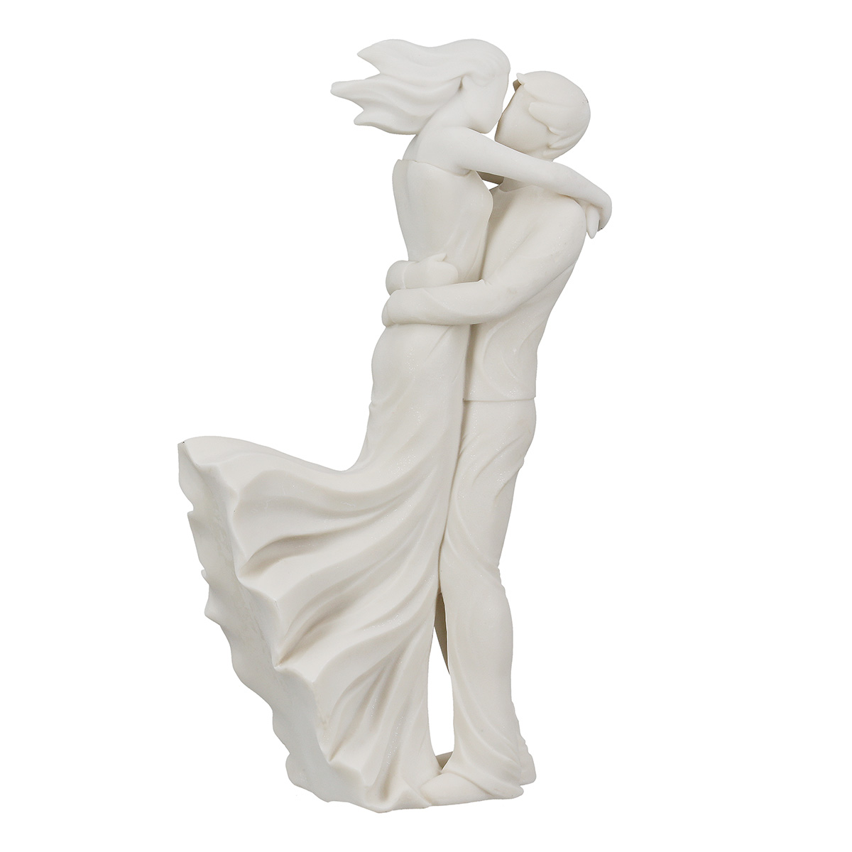 Gilde Dekoobjekt Paar "Couple in the wind" Kunstharz Weiss 58854 14x30,5x10 cm Gilde Dekoobjekt Paar "Couple in the wind" Kunstharz Weiss 58854 14x30,5x10 cm