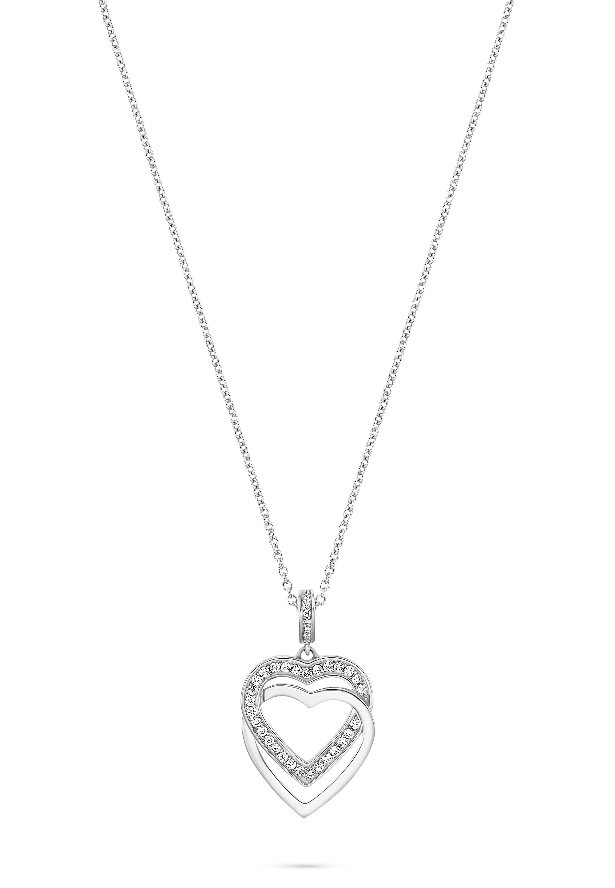 JETTE Swing Heart 88336054 Silber Herz Halskette für Damen JETTE Swing Heart 88336054 Silber Herz Halskette für Damen