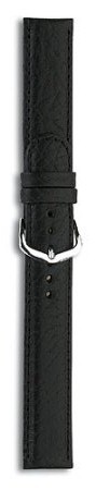 faa21eafbe6b548c41928a1f8ab7f449 Eichmüller 248 Leder Uhrenband 12,14,16,18,20 oder 22 mm schwarz Büffel-Narbung Dornschliesse