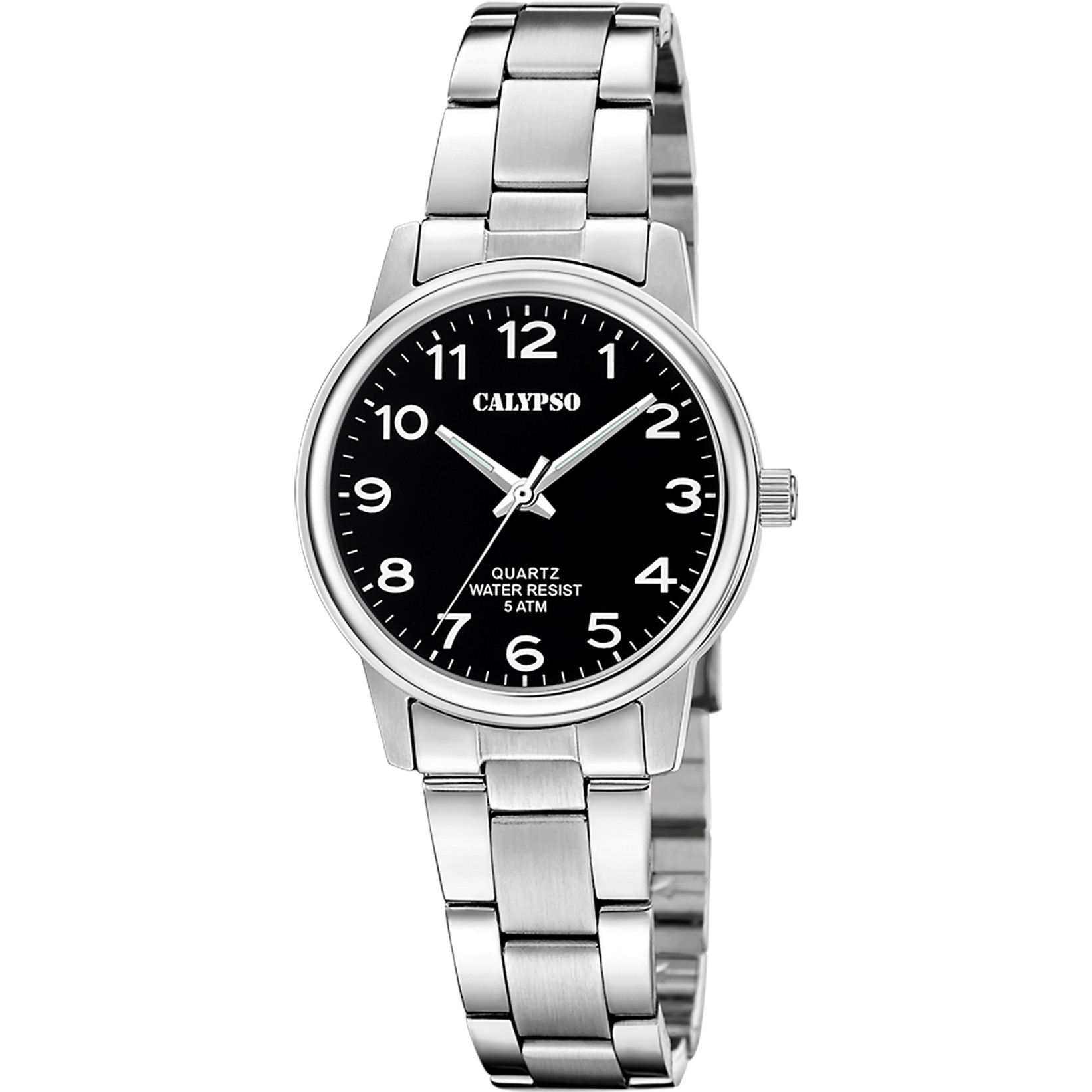 Calypso Basic Damenuhr K5865-4 Schwarz Edelstahlband 32 mm