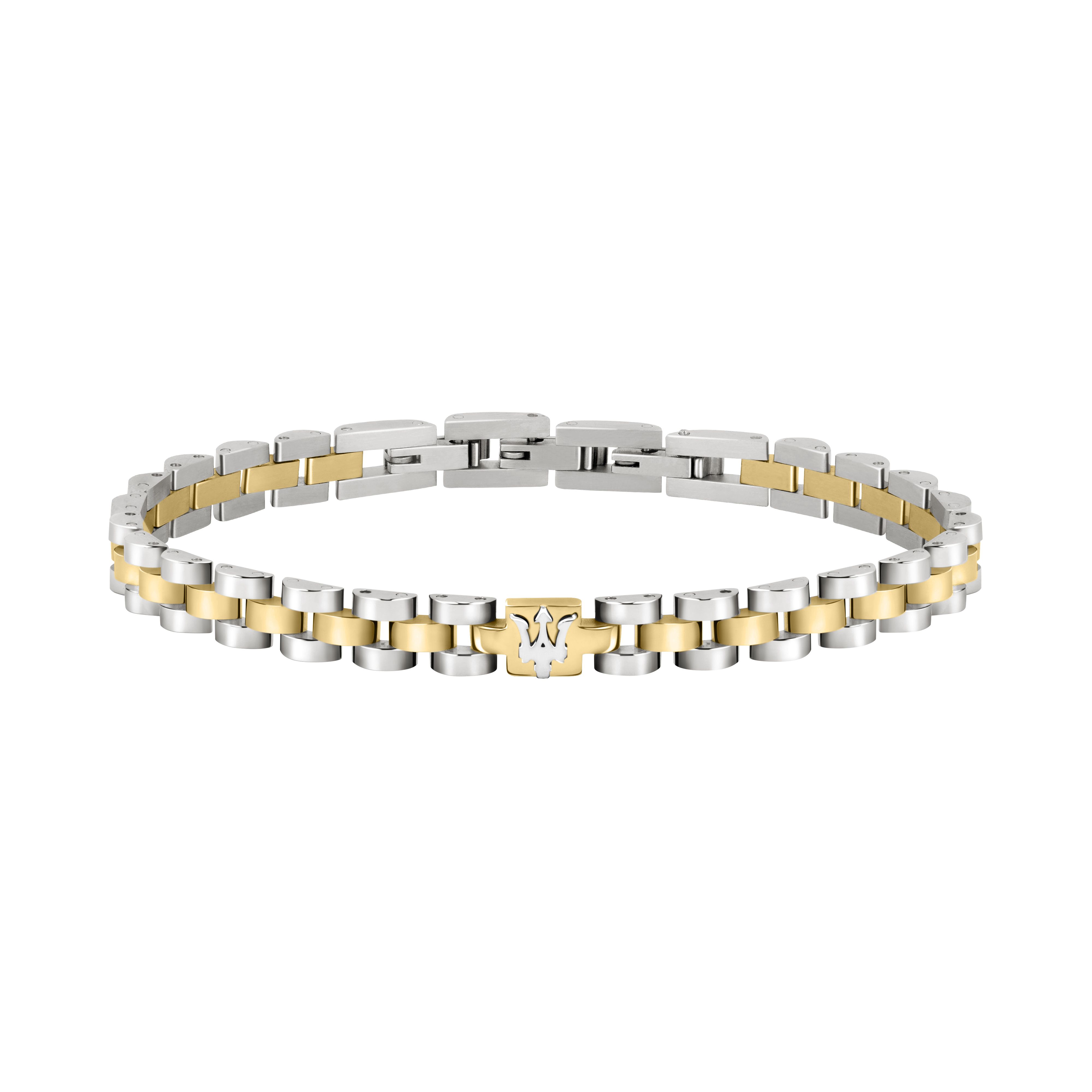 Maserati Iconic JM320AST09 Armband Herren Edelstahl/Golden 21 cm