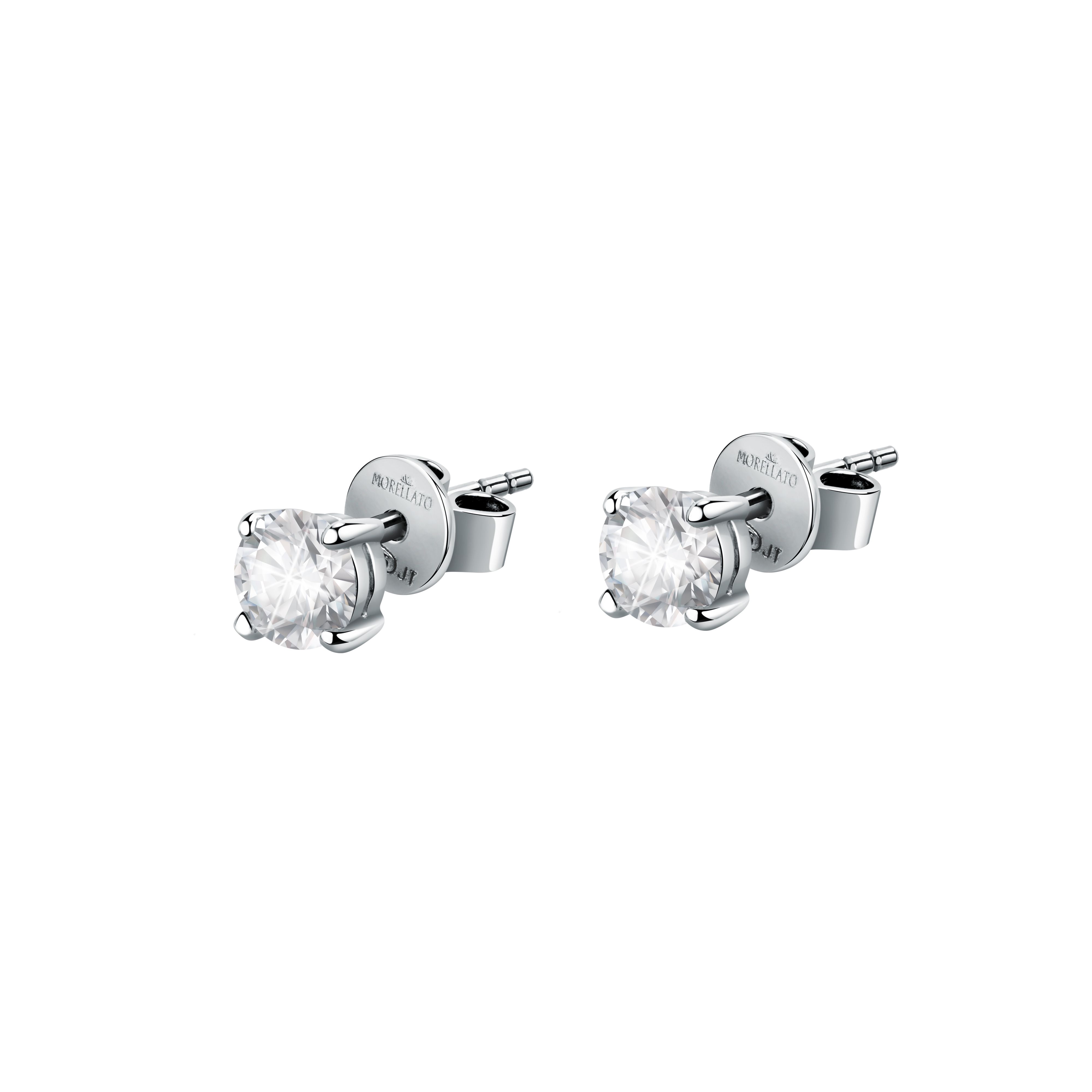 Morellato Tesori Ohrstecker SAIW99 – 925 Silber Zirkonia 5 mm