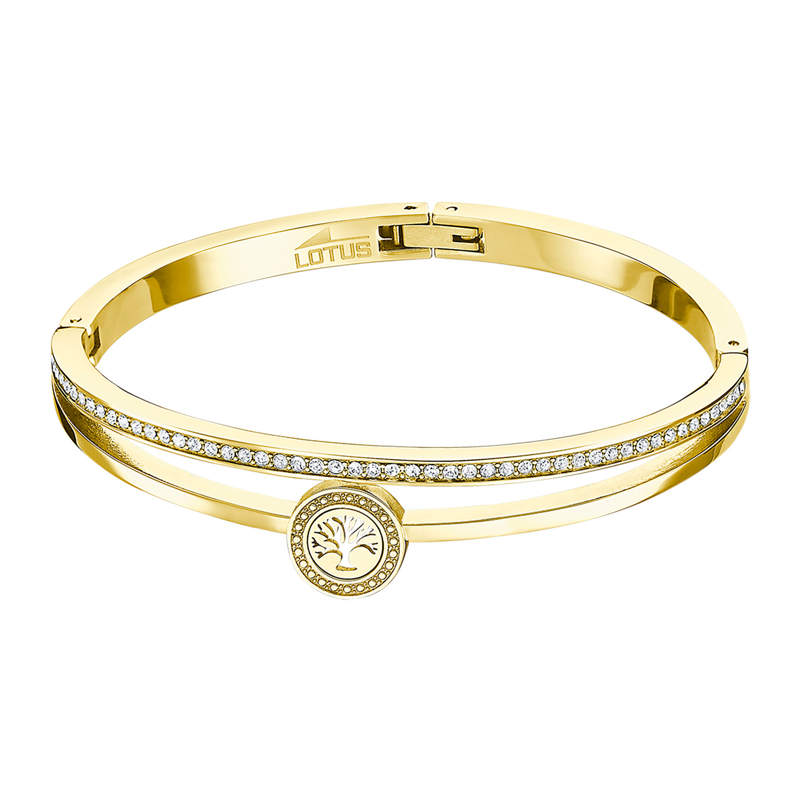 Lotus Style LS2121-2/3 "Bliss" Armreif Lebensbaum Zirkonia Vergoldet