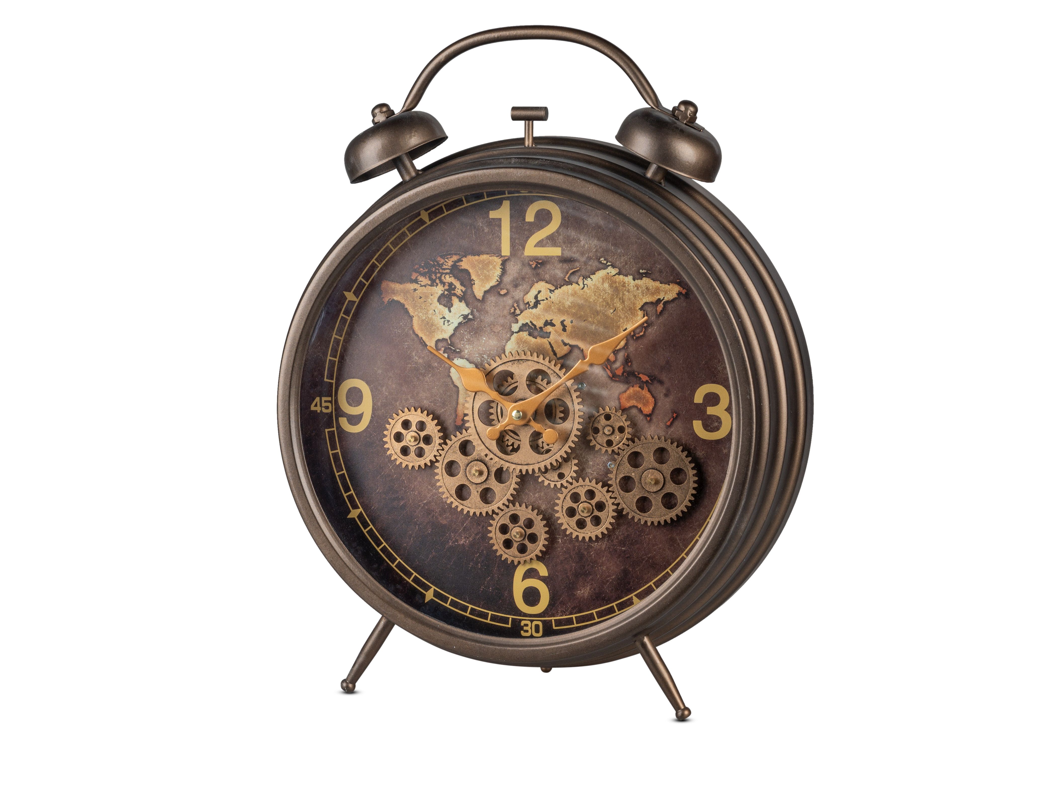 Formano 676511 Antiklook Standuhr Weltkarte 38x46 cm Formano 676511 Antiklook Standuhr Weltkarte 38x46 cm