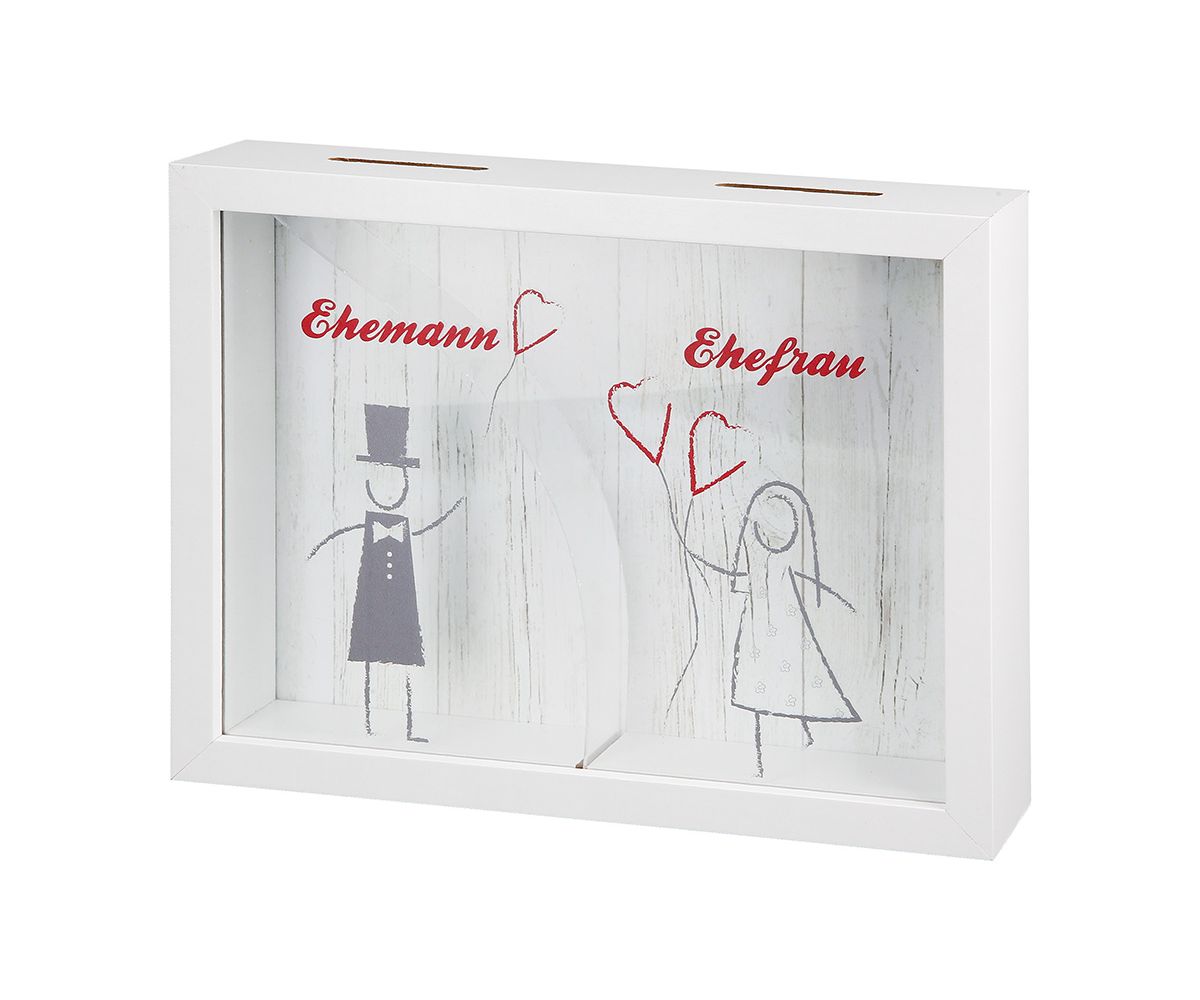 Gilde Lustige Spardose "Hochzeitspaar" 45741 - Hochzeitsgeschenk