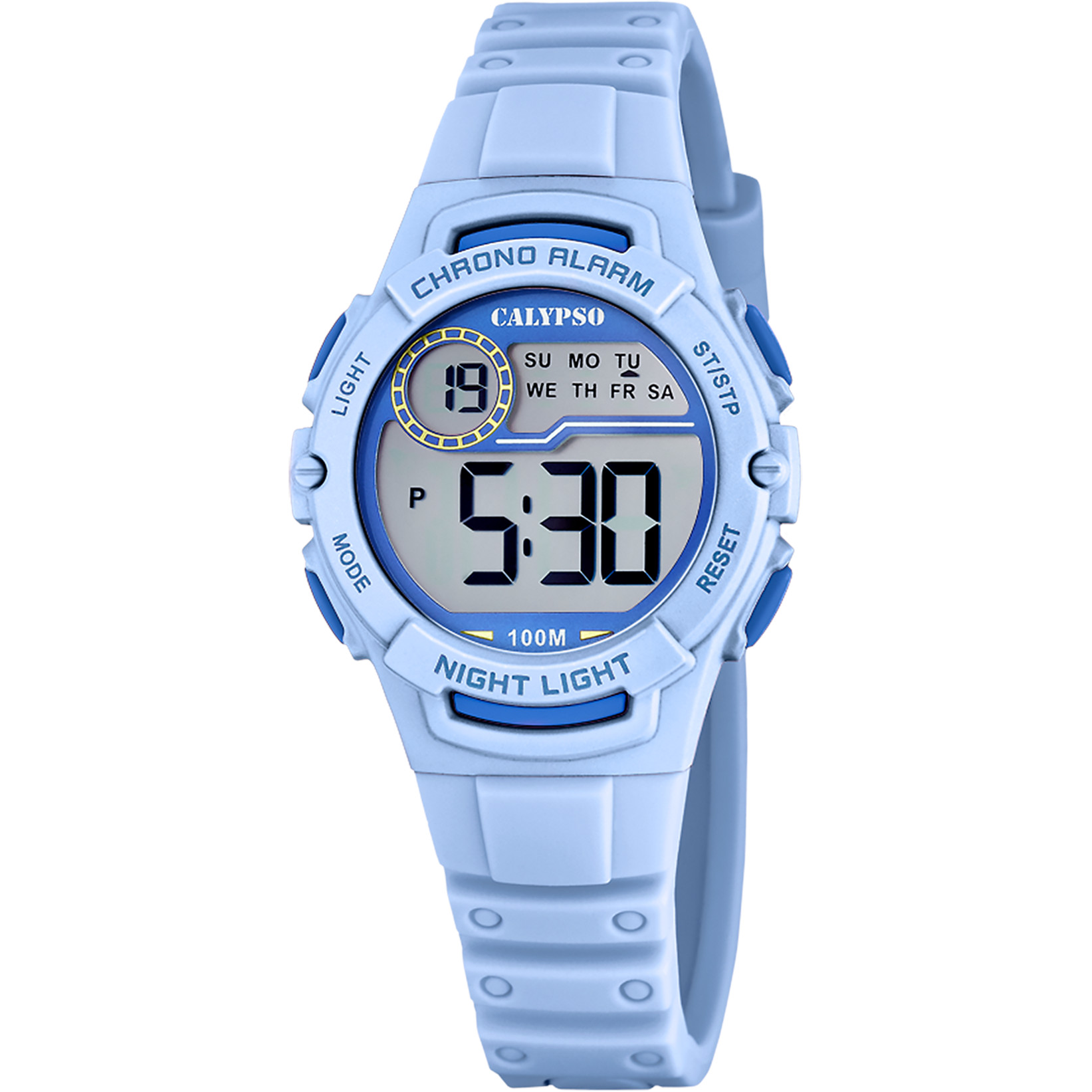 Calypso Junior Digitaluhr K5852-2 – Hellblau 33 mm 10 Bar