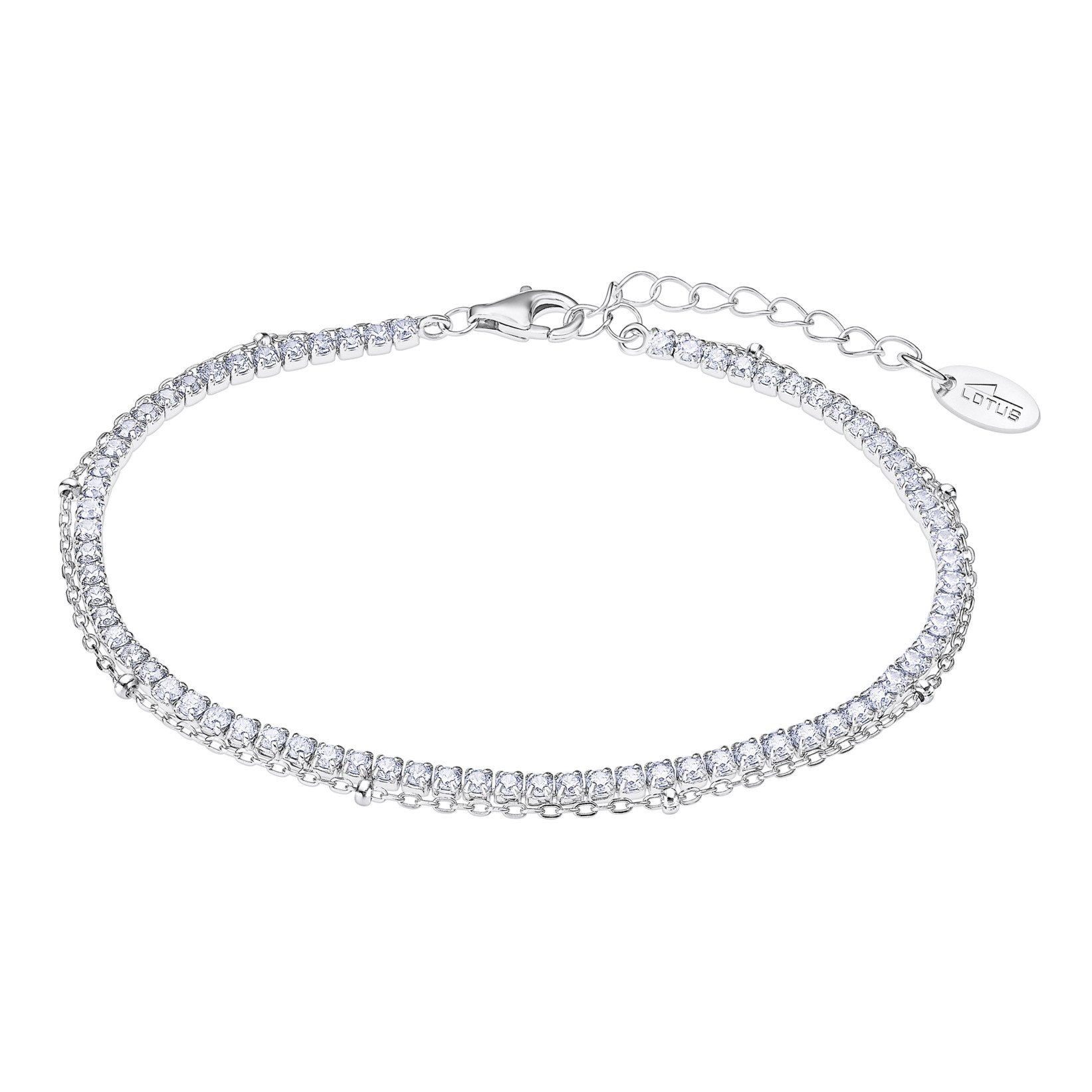 Lotus Silver LP3181-2/1 Armkette "Glam" Silber Zirkonia 16+2,5 cm