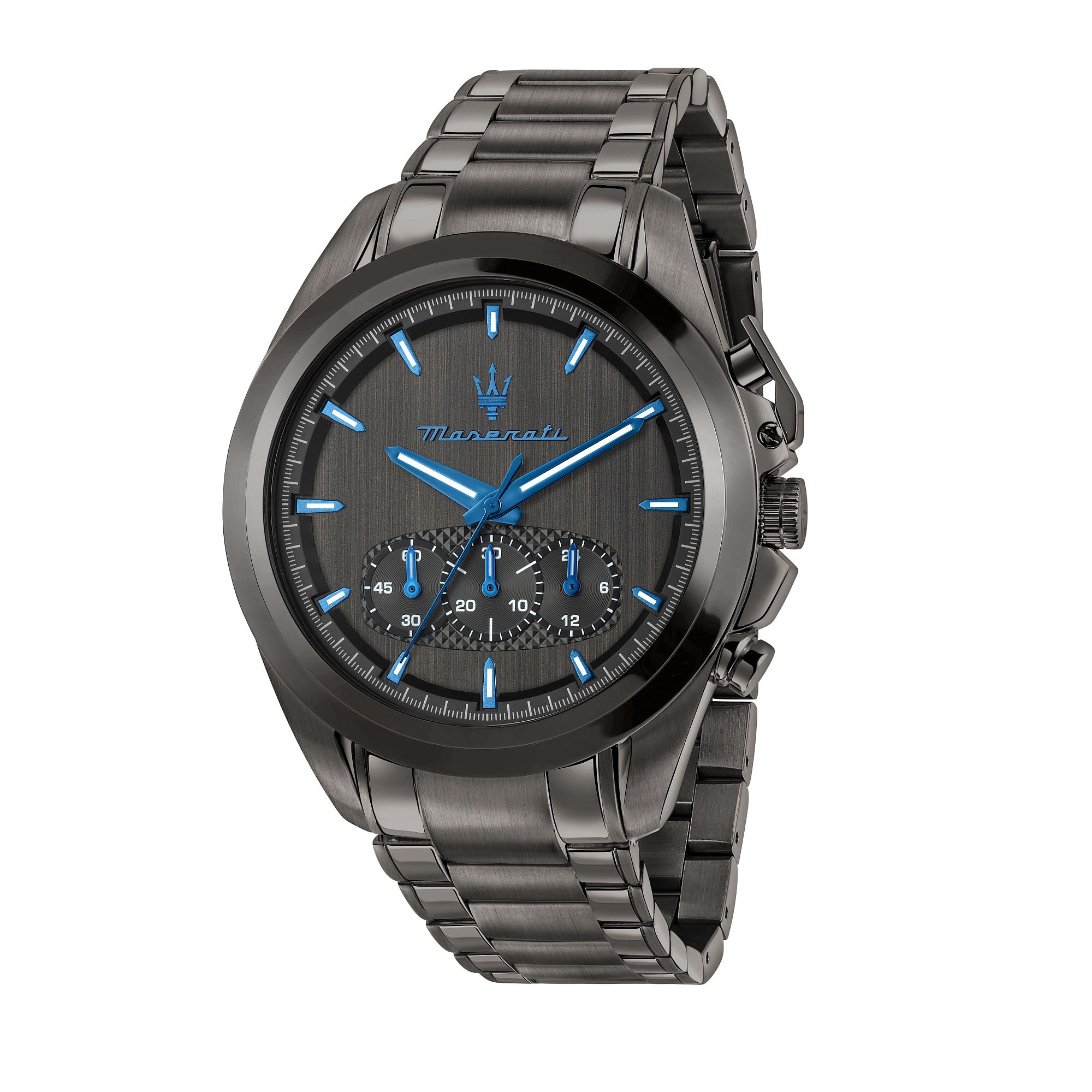 Maserati Traguardo Dark Edition Chronograph R8873654001 – Gunmetal Edelstahl 43 mm