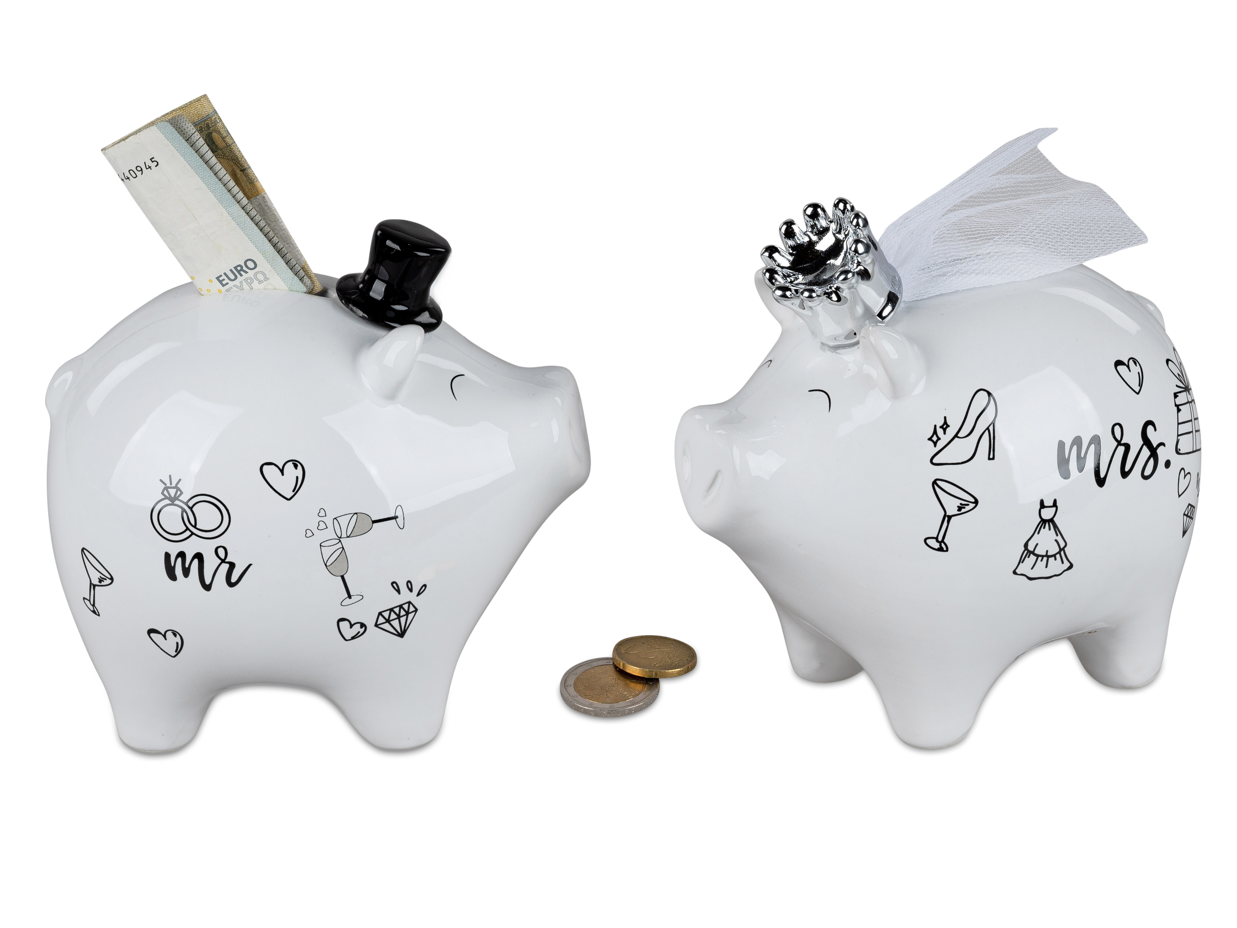 Formano Brautpaar Spardose (SET) 796653 - Hochzeitsgeschenk Formano Brautpaar Spardose (SET) 796653 - Hochzeitsgeschenk