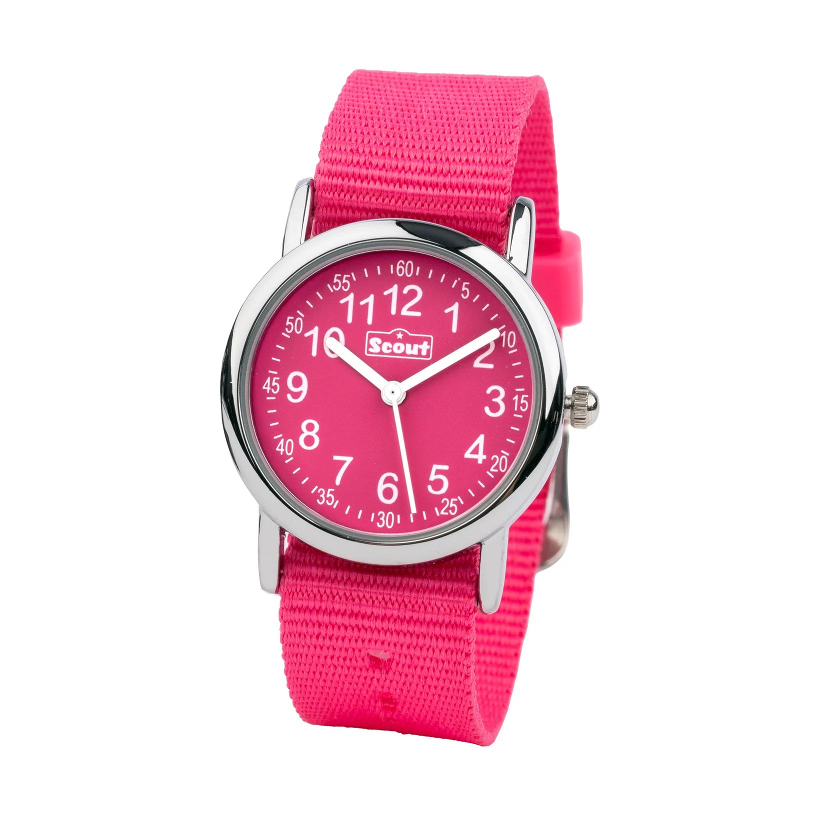 Scout Start Up Kinderuhr 164000004 Rosa Textilband 27 mm