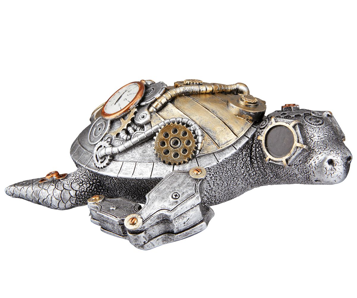 Gilde Dekoobjekt "Steampunk Turtle" Schildkröte 37472 - 16x6x21 cm Gilde Dekoobjekt "Steampunk Turtle" Schildkröte 37472 - 16x6x21 cm