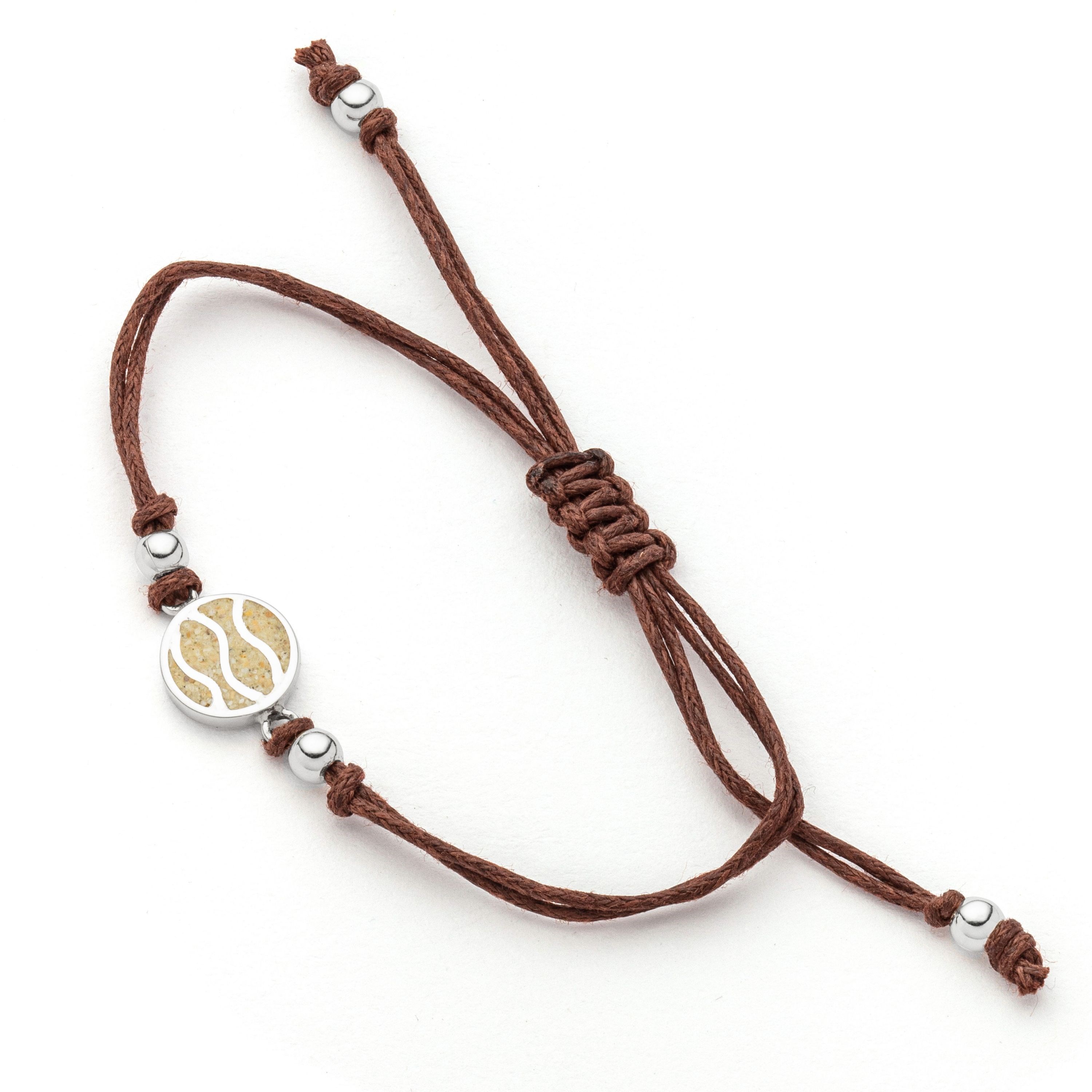 DUR Armband A1897 „Strandwellen“ Strandsand Braun