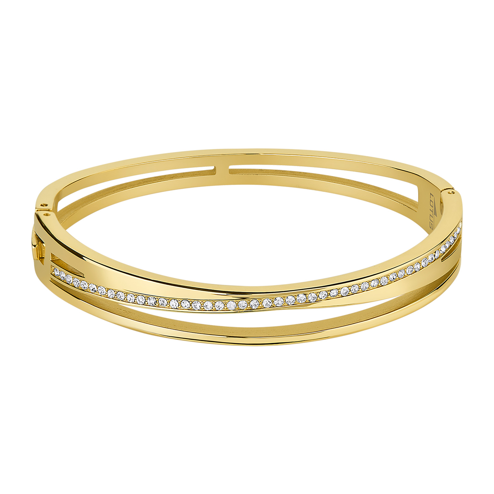 Lotus Style LS2113-2/2 Armreif Bliss Vergoldet Zirkonia Ø 6,1 cm