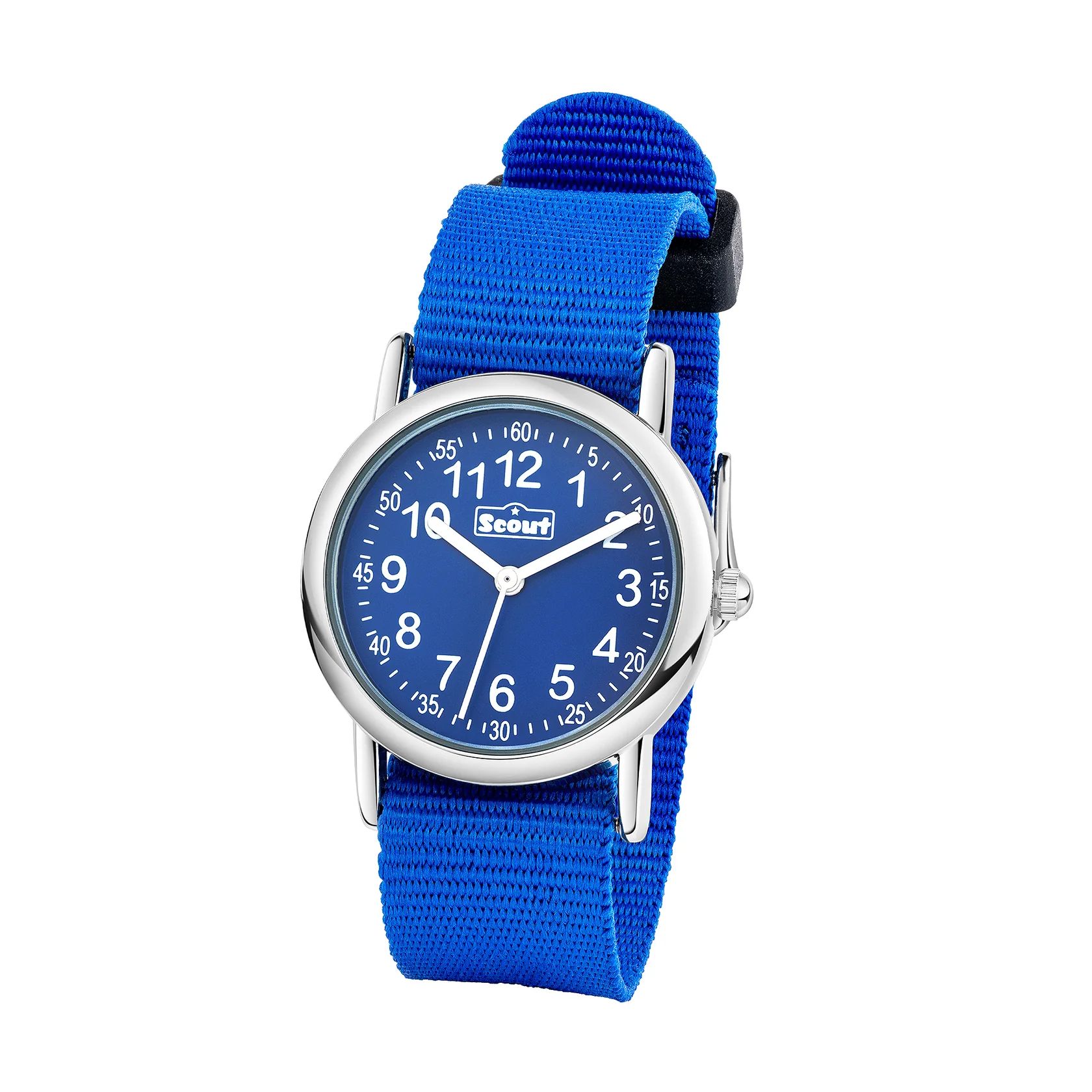 Scout Start Up Kinderuhr 164000003 Blau Textilband 27 mm