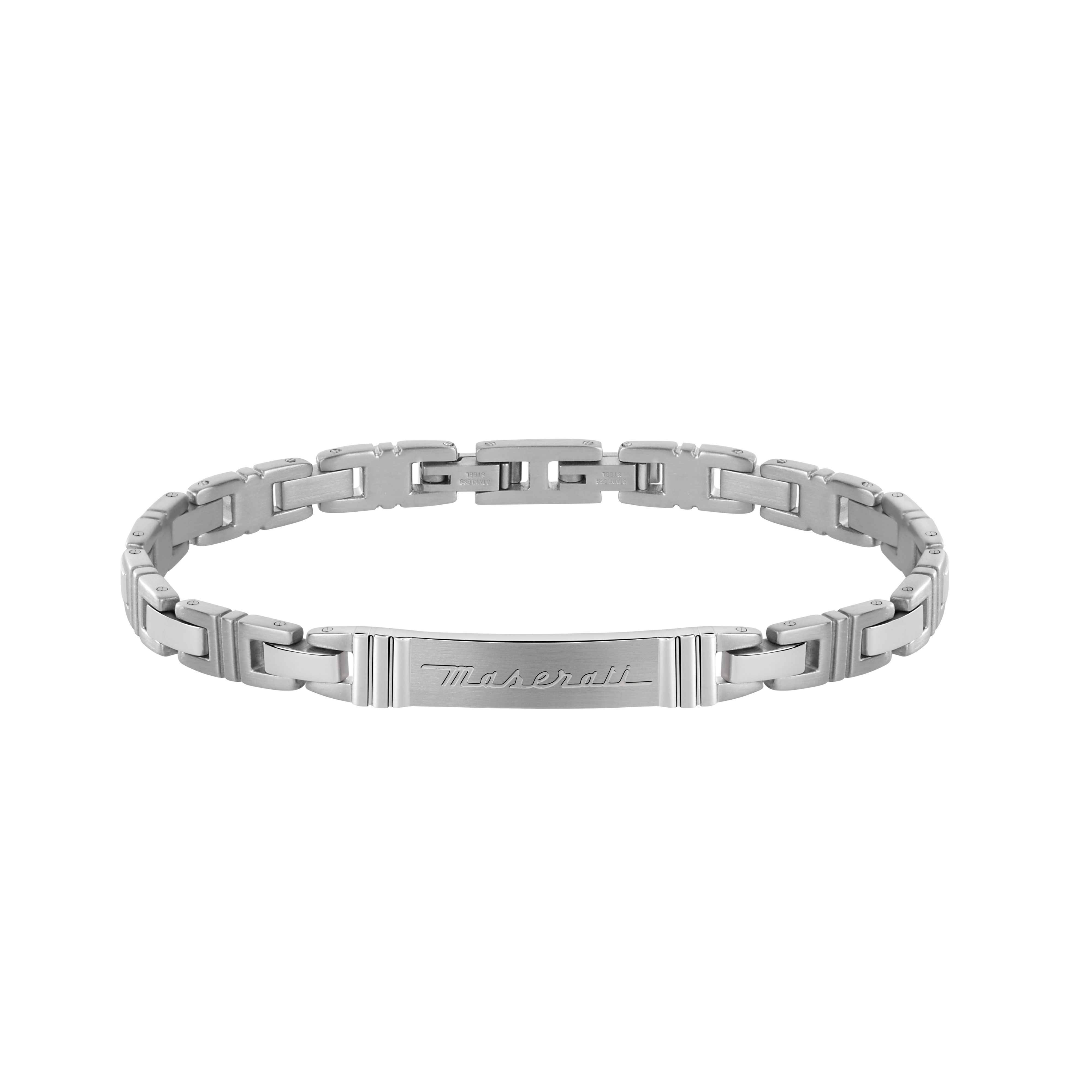 Maserati Iconic JM218AMF03 Armband für Herren Edelstahl 20,5 cm